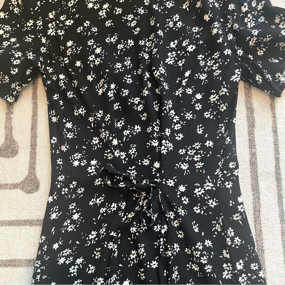 Reformation Locklin Midi Dress - Jasmine - Size 4 - Picture 6 of 7